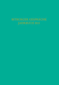 Vorderes Coverbild Bitburger Gespräche Jahrbuch 2013