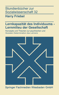 Vorderes Coverbild Lernkapazität des Individuums — Lernmilies der Gesellschaft