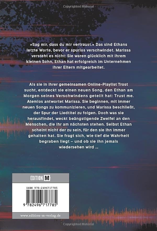 Rückseitencover Sag mir, dass du mir vertraust