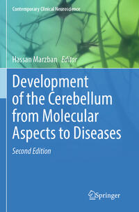 Vorderes Coverbild Development of the Cerebellum from Molecular Aspects to Diseases