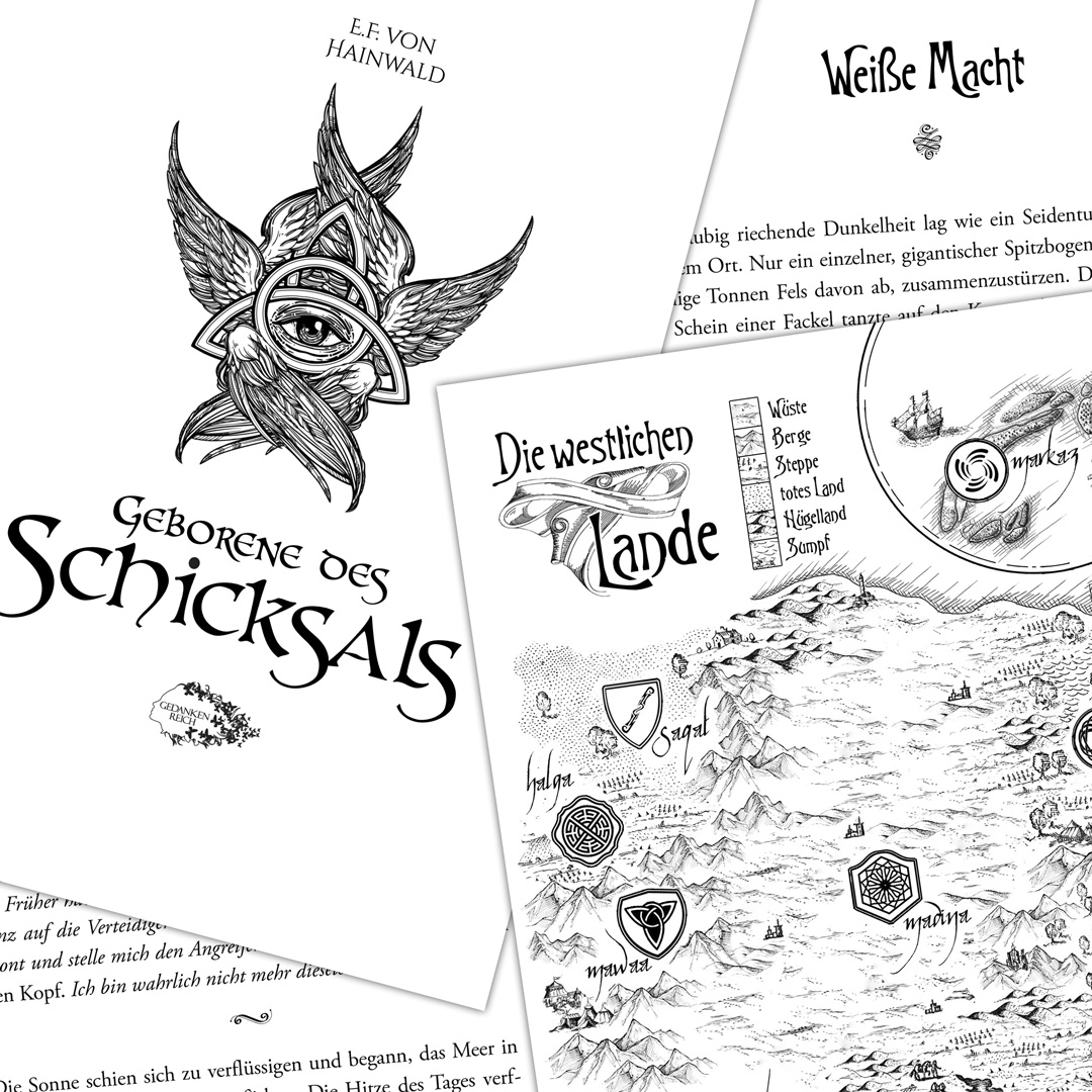Beispielinhalt (Bild) Geborene des Schicksals
