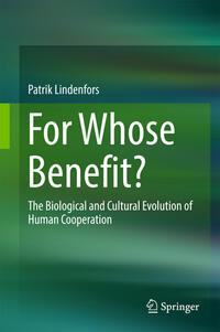 Vorderes Coverbild For Whose Benefit?