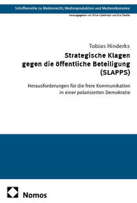 Vorderes Coverbild Strategische Klagen gegen die öffentliche Beteiligung (SLAPPS)