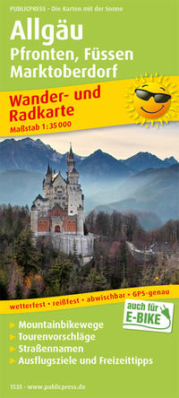 Vorderes Coverbild Allgäu, Pfronten, Füssen, Marktoberdorf
