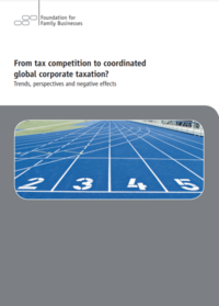 Vorderes Coverbild From tax competition to coordinated global corporate taxation?