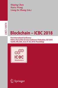 Vorderes Coverbild Blockchain – ICBC 2018