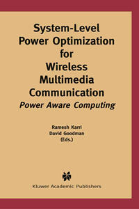 Vorderes Coverbild System-Level Power Optimization for Wireless Multimedia Communication