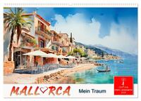 Vorderes Coverbild Mallorca mein Traum (Wandkalender 2025 DIN A2 quer), CALVENDO Monatskalender