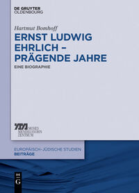 Vorderes Coverbild Ernst Ludwig Ehrlich – prägende Jahre