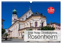 Vorderes Coverbild Eine Perle Oberbayerns - Rosenheim (Wandkalender 2026 DIN A3 quer), CALVENDO Monatskalender