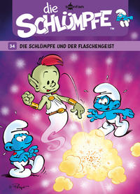 Vorderes Coverbild Die Schlümpfe. Band 34