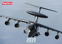 Vorderes Coverbild FliegerRevue Kalender 2019