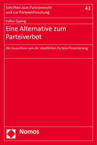 Vorderes Coverbild Eine Alternative zum Parteiverbot