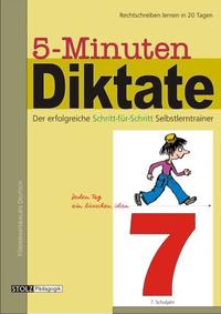 Vorderes Coverbild 5-Minuten-Diktate 7. Schuljahr