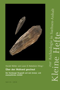 Vorderes Coverbild Über den Wallrand geschaut. Der Kemberger Burgwall und sein bronze- und eisenzeitliches Umfeld (Kleine Hefte zur Archäologie in Sachsen-Anhalt 15)