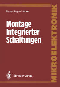 Vorderes Coverbild Montage Integrierter Schaltungen