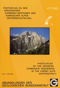 Vorderes Coverbild Photoatlas zu den variszischen Karbonat-Gesteinen der Karnischen Alpen (Österreich /Italien) /Photo-Atlas of the Variscan Carbonate Sequences in the Carnic Alps (Austria /Italy)