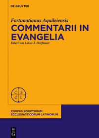 Vorderes Coverbild Commentarii in evangelia