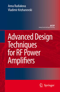 Vorderes Coverbild Advanced Design Techniques for RF Power Amplifiers