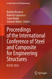 Vorderes Coverbild Proceedings of the International Conference of Steel and Composite for Engineering Structures
