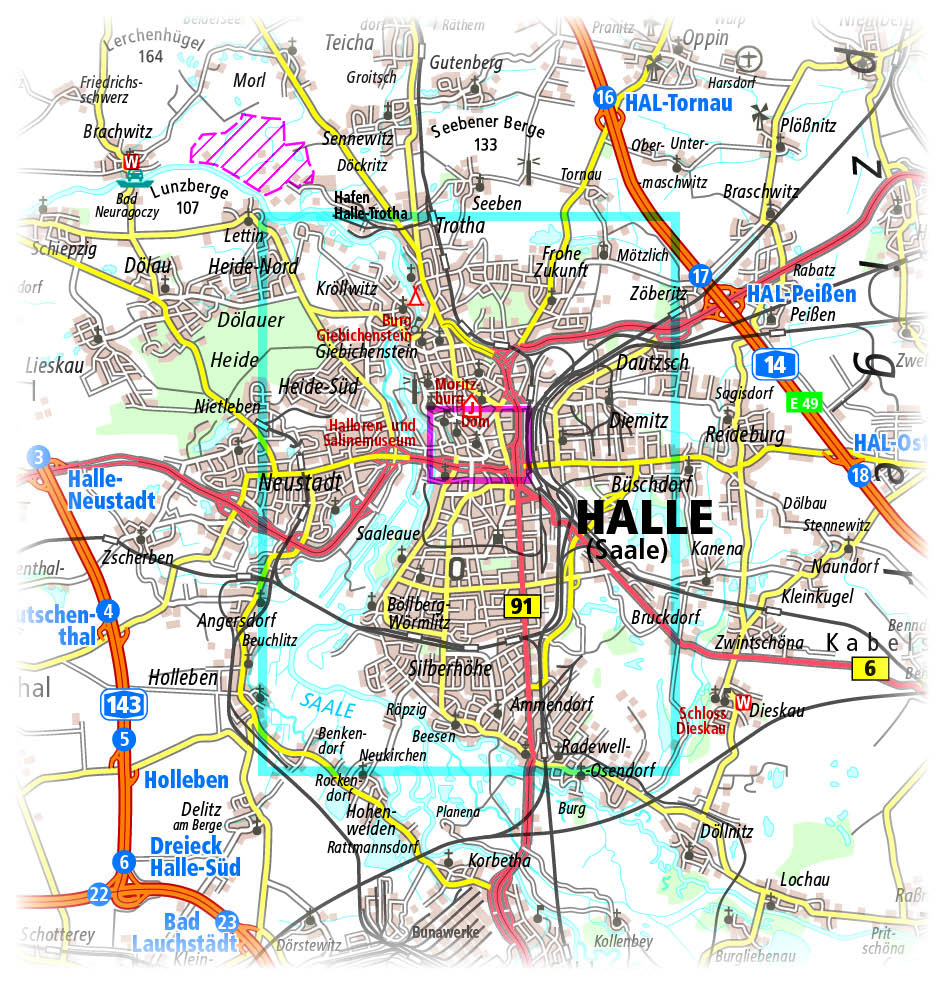 Beispielinhalt (Bild) Halle (Saale)