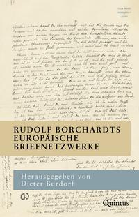 Vorderes Coverbild Rudolf Borchardts europäische Briefnetzwerke