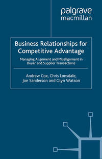 Vorderes Coverbild Business Relationships for Competitive Advantage