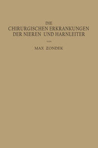 Vorderes Coverbild Die Chirurgischen Erkrankungen der Nieren und Harnleiter