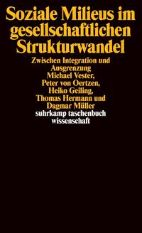 Vorderes Coverbild Soziale Milieus im gesellschaftlichen Strukturwandel