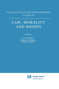 Vorderes Coverbild Law, Morality and Rights