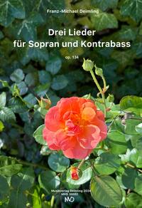 Vorderes Coverbild Drei Lieder für Sopran und Kontrabass