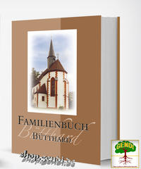 Vorderes Coverbild Familienbuch Bütthard