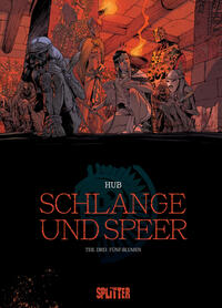Vorderes Coverbild Schlange und Speer. Band 3
