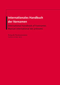 Vorderes Coverbild Internationales Handbuch der Vornamen
