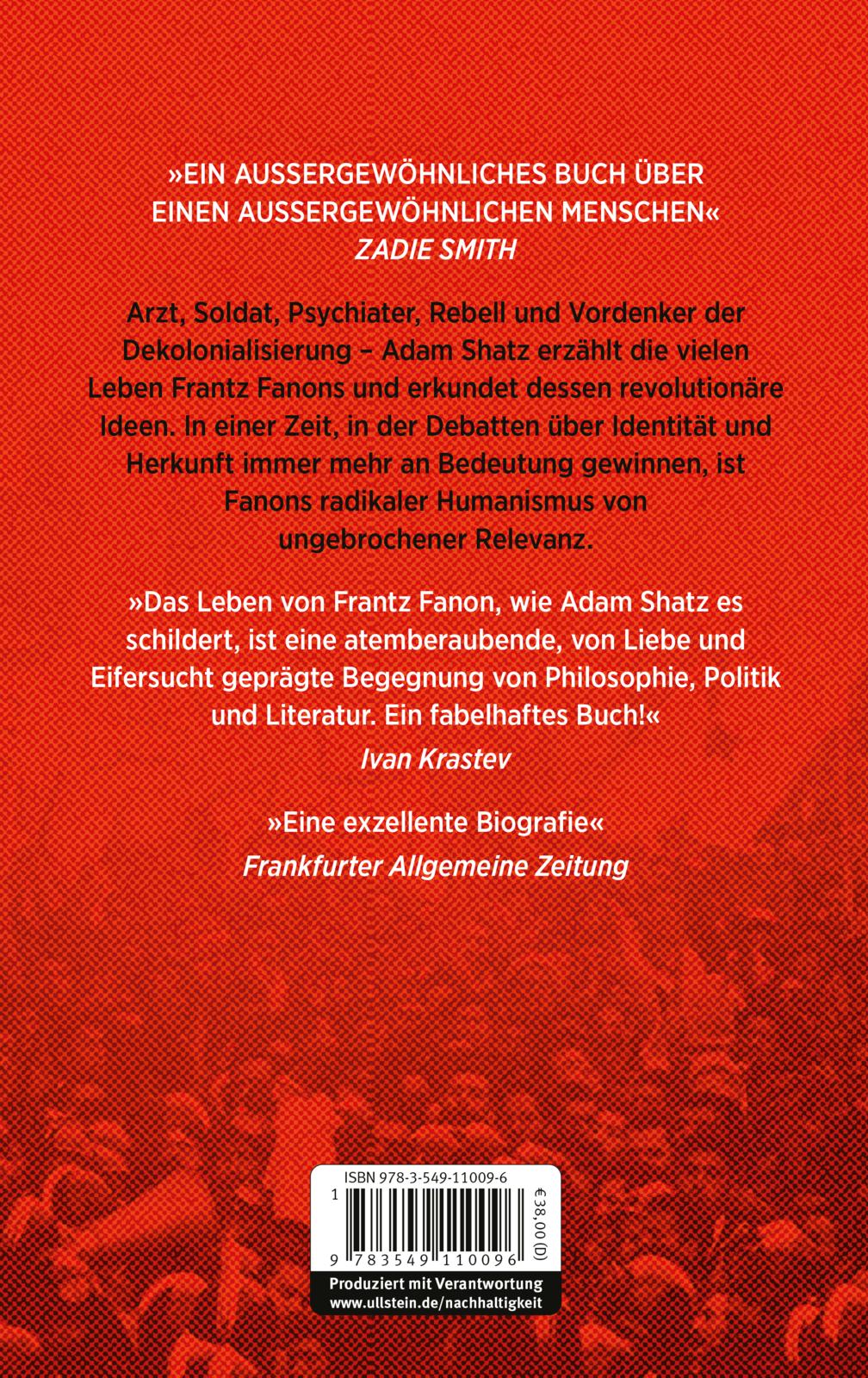 Rückseitencover Arzt, Rebell, Vordenker