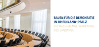 Vorderes Coverbild Bauen für die Demokratie in Rheinland-Pfalz