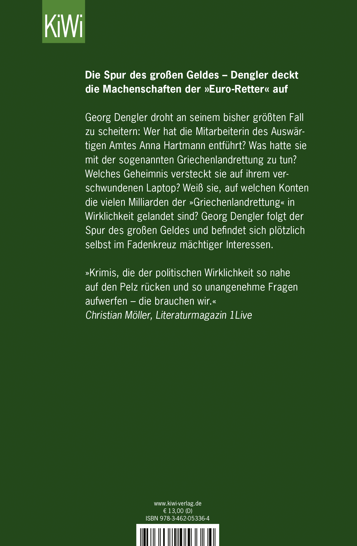 Rückseitencover Der große Plan