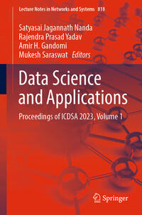 Vorderes Coverbild Data Science and Applications