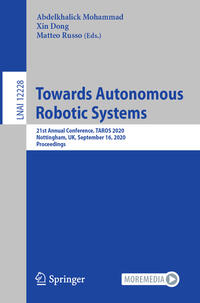 Vorderes Coverbild Towards Autonomous Robotic Systems