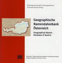 Vorderes Coverbild Geographische Namendatenbank Österreich