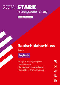 Vorderes Coverbild STARK Englisch - Realschulabschluss 2026 Bayern - Prüfungsvorbereitung inkl. Basistraining