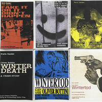 Vorderes Coverbild Karin Sander. Band 1: Oliver Bottini – Wintertod. Eine Kriminalgeschichte / Winter Death. A Crime Story