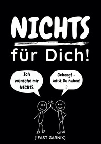 Vorderes Coverbild Nichts für Dich! (fast garnix)
