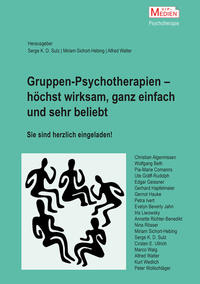 Vorderes Coverbild Gruppen-Psychotherapien – höchst wirksam, ganz einfach und sehr beliebt
