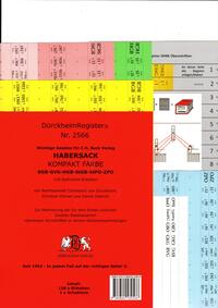 Vorderes Coverbild DürckheimRegister® HABERSACK KOMPAKT / Gesetze und §§