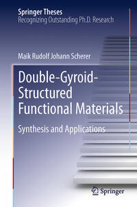 Vorderes Coverbild Double-Gyroid-Structured Functional Materials