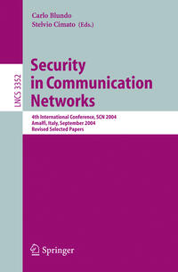 Vorderes Coverbild Security in Communication Networks