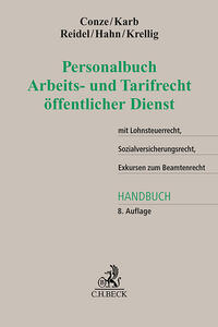 Vorderes Coverbild Personalbuch Arbeits- und Tarifrecht öffentlicher Dienst