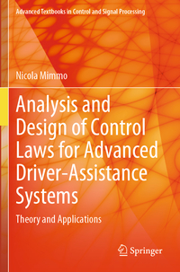 Vorderes Coverbild Analysis and Design of Control Laws for Advanced Driver-Assistance Systems