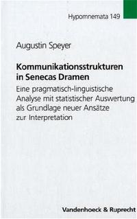 Vorderes Coverbild Kommunikationsstrukturen in Senecas Dramen